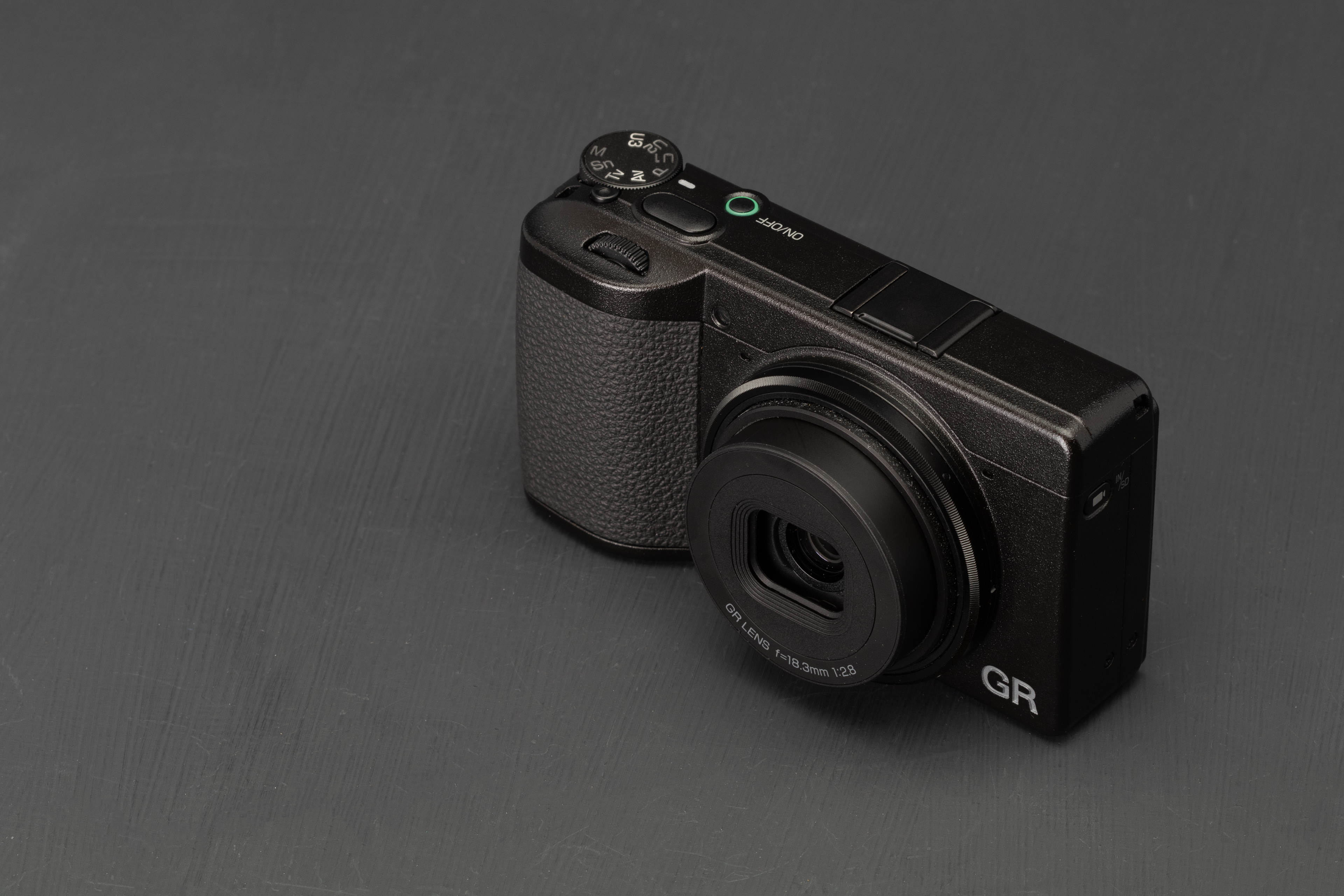 ricoh gr iv three quarters view